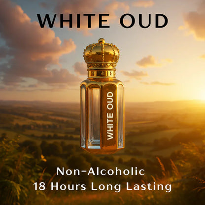 Original White Oud Attar - 15ML + 15 ML (PACK OF 2)