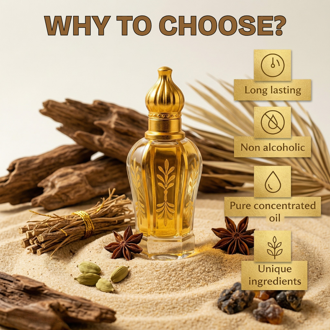 The Egyptian Musk Attar - 15ML + 15 ML (30ML TOTAL) | SUMMER SALE!