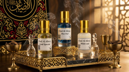 Premium Attar Combo | Gold Special | Blue Oud | White Oud  [Pack of 3] | 45ML