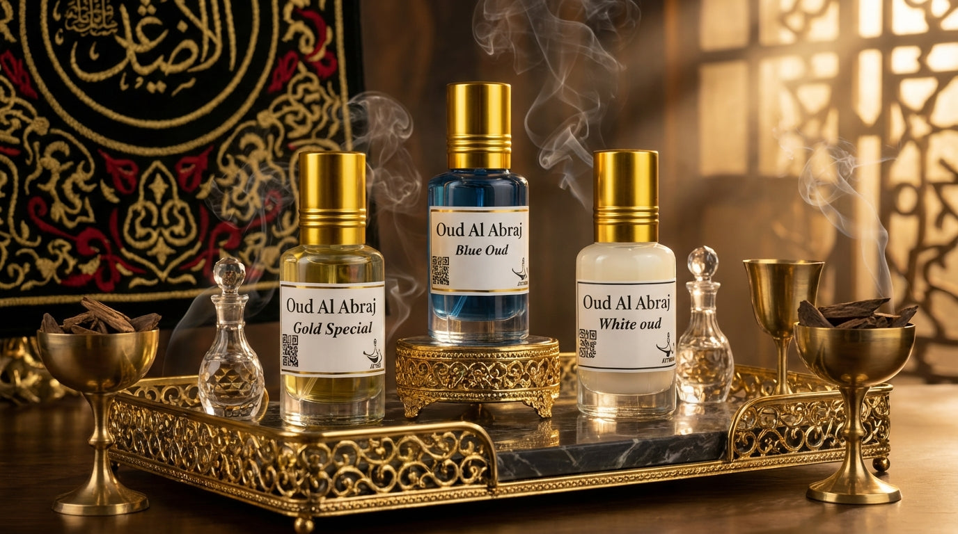 Luxury Attar Combo | Gold Special | Blue Oud | White Oud  [Pack of 3 X 15 ML] | 45 ML