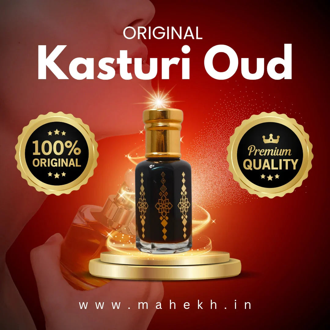 Original Kasturi Attar | 72 Hours Longest Lasting Attar | Pack of 2 | 15ML + 15ML