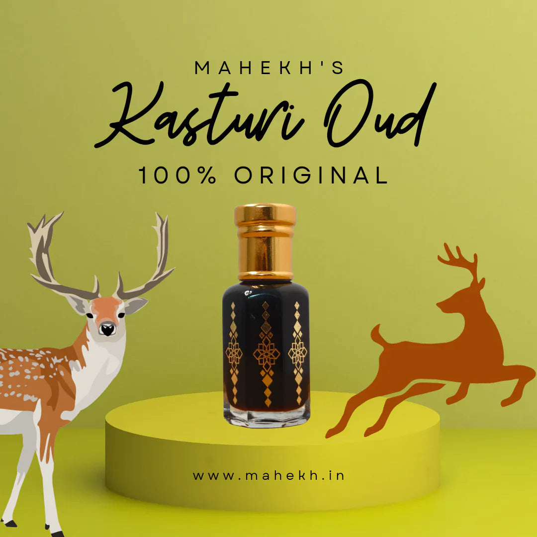 Original Kasturi Attar | 72 Hours Longest Lasting Attar | Pack of 2 | 15ML + 15ML